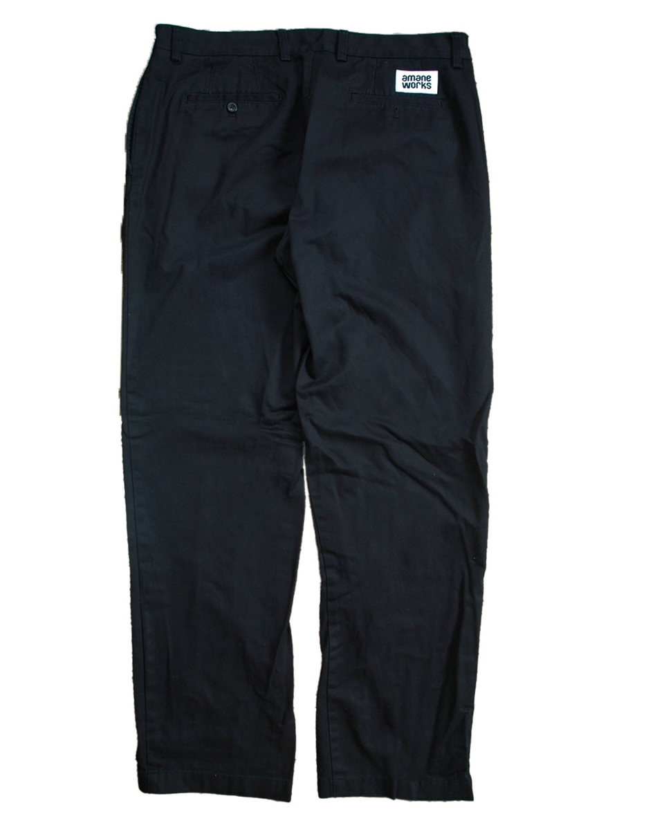 MP022 / black work pants amane works